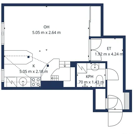 Apartment Authentic & Personal Flat In Trendy Toeoeloe Helsinki