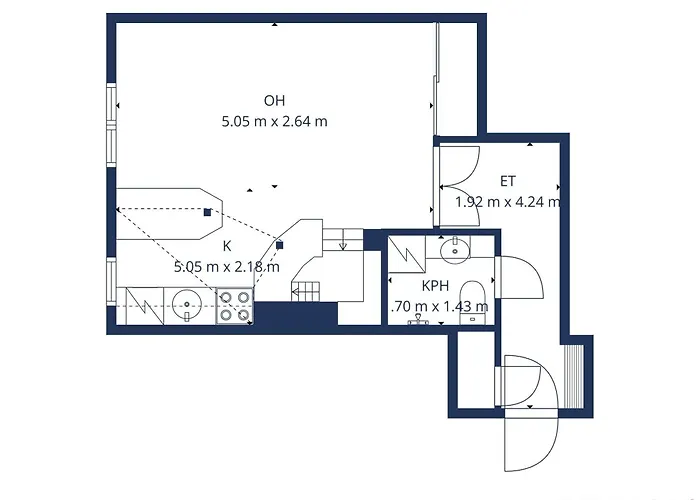 Apartment Cozy In Toeoeloe, Helsinki